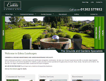 Tablet Screenshot of edenslandscapes.co.uk